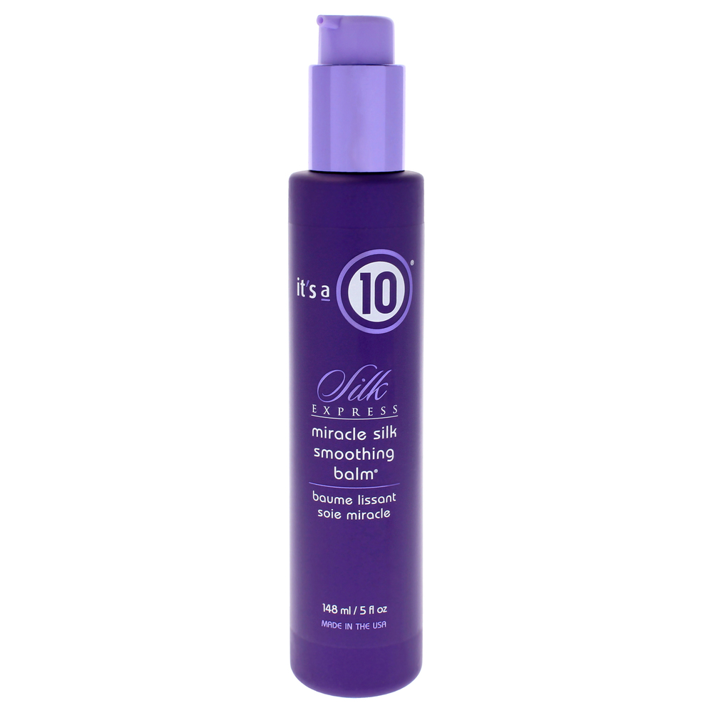 Silk Express Miracle Silk Smoothing Balm by Its A 10 for Unisex - 5 oz Balm